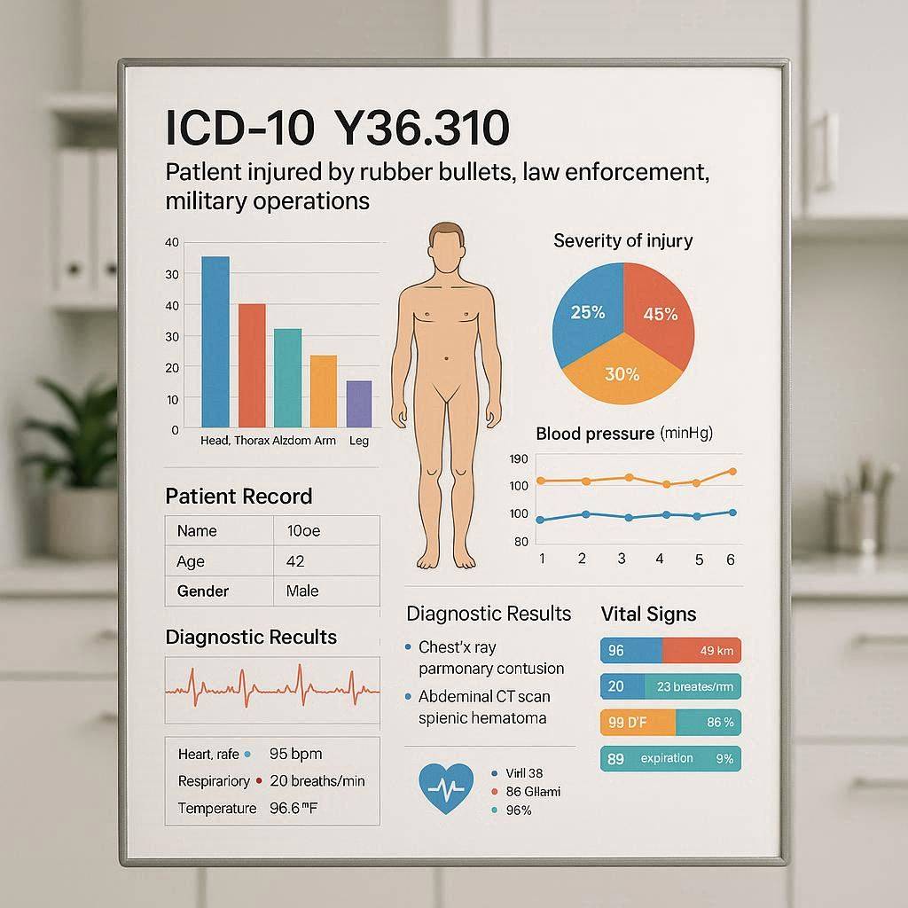 ICD-10 Code Y36.310