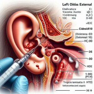 ICD-10 Code for Left Otitis Externa