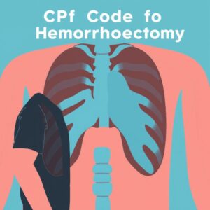 CPT Code for Hemorrhoidectomy