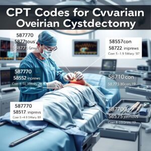 CPT Codes for Ovarian Cystectomy