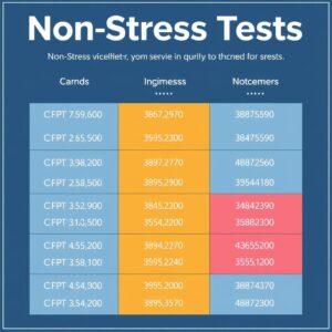 CPT codes for Non-Stress Tests