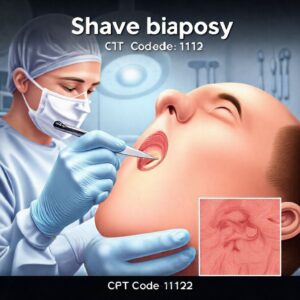 CPT Code 11102 for shave biopsy
