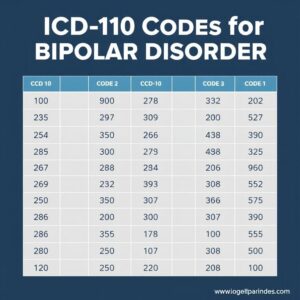 ICD-10 Codes for Bipolar Disorder