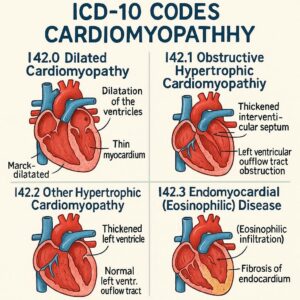 ICD-10 Codes for Cardiomyopathy