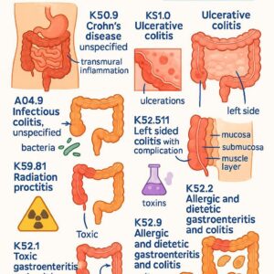 ICD-10 Codes for Colitis