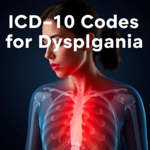 ICD-10 Codes for Dysphagia