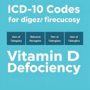ICD-10 Codes for Vitamin D Deficiency