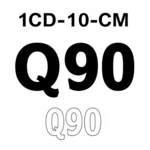 ICD-10-CM Code Q90