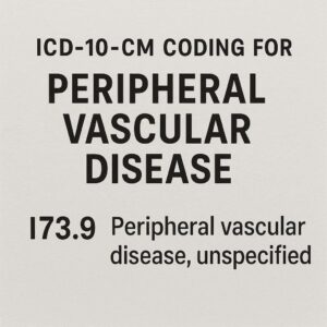 ICD-10-CM Coding for Peripheral Vascular Disease