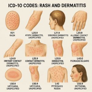 ICD-10 Code for Rashes and Dermatitis