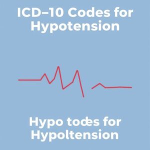 ICD-10 Codes for Hypotension