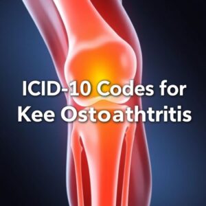 ICD-10 Codes for Knee Osteoarthritis