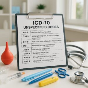 ICD-10 Unspecified Codes