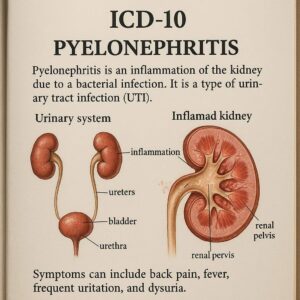 ICD-10 code for pyelonephritis
