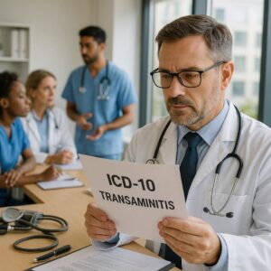 ICD-10 code for transaminitis