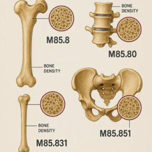 ICD-10 codes for osteopenia