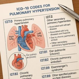 icd-10-codes for pulmonary hypertension