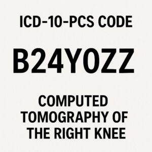 ICD-10-PCS Code for Computed Tomography of the Right Knee