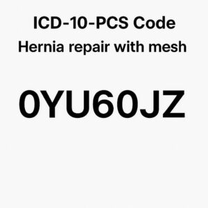 ICD-10-PCS Code for Hernia Repair with Mesh