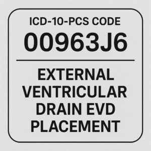 ICD-10-PCS code for External Ventricular Drain (EVD) placement
