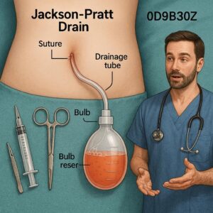 ICD-10-PCS code for Jackson-Pratt drains