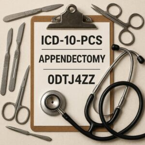 ICD-10-PCS code for appendectomy