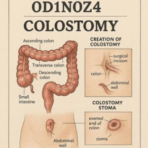 ICD-10-PCS code for colostomy procedures