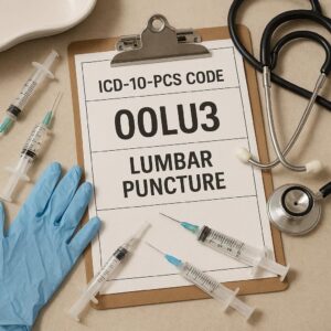 ICD-10-PCS code for lumbar puncture