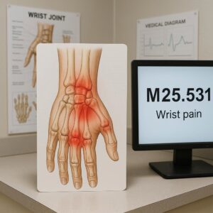 ICD-10 code for wrist pain