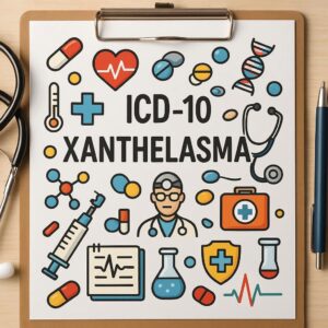 icd 10 code for xanthelasma