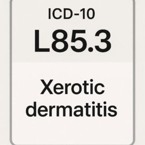 icd 10 code xerotic dermatitis