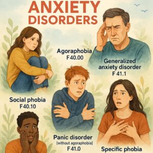 ICD-10-CM Code for Anxiety Disorders