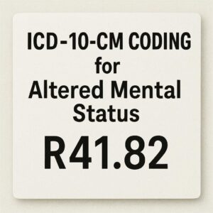ICD-10-CM Coding for Altered Mental Status