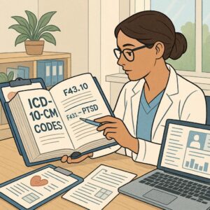 ICD-10-CM code for PTSD