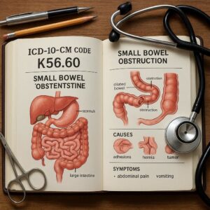 ICD-10-CM code for small bowel obstruction