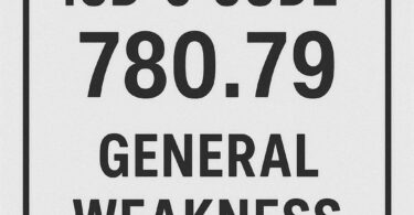 ICD-9 Code 780.79 for General Weakness
