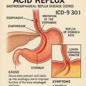 ICD-9 Code for Acid Reflux