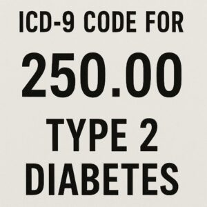 ICD-9 Code for Type 2 Diabetes