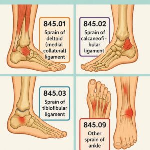 ICD-9 Codes for Ankle Sprains