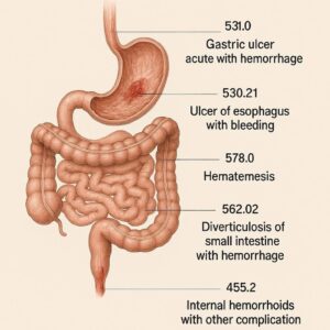 ICD-9 Codes for Gastrointestinal Bleed
