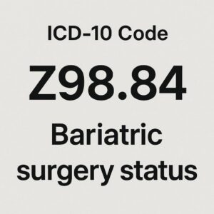 ICD-10 Code for Bariatric Surgery Status
