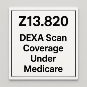 ICD-10 Code for DEXA Scan Coverage Under Medicare