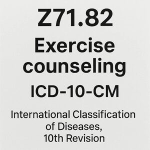 ICD 10 Code for Exercise Counseling