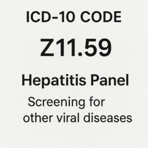 ICD-10 Code for Hepatitis Panel Screening