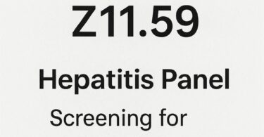 ICD-10 Code for Hepatitis Panel Screening
