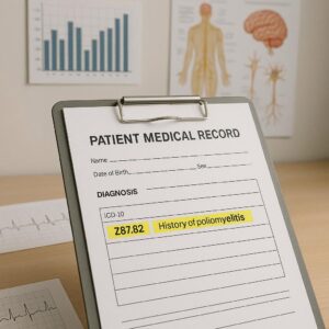 ICD-10 Code for History of Poliomyelitis