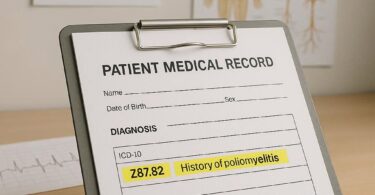 ICD-10 Code for History of Poliomyelitis