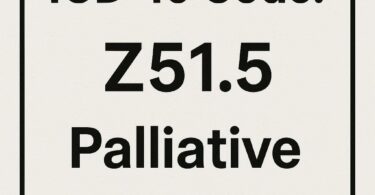 ICD 10 Code for Palliative Care