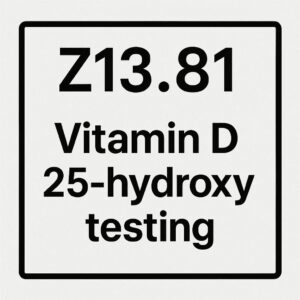 ICD-10 Code for Vitamin D 25-Hydroxy Testing