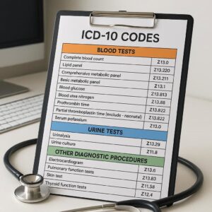 ICD-10 Codes for Lab Tests